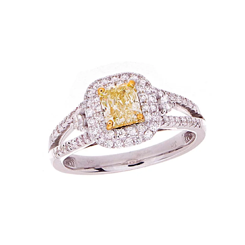 Fancy Yellow Diamond Ring