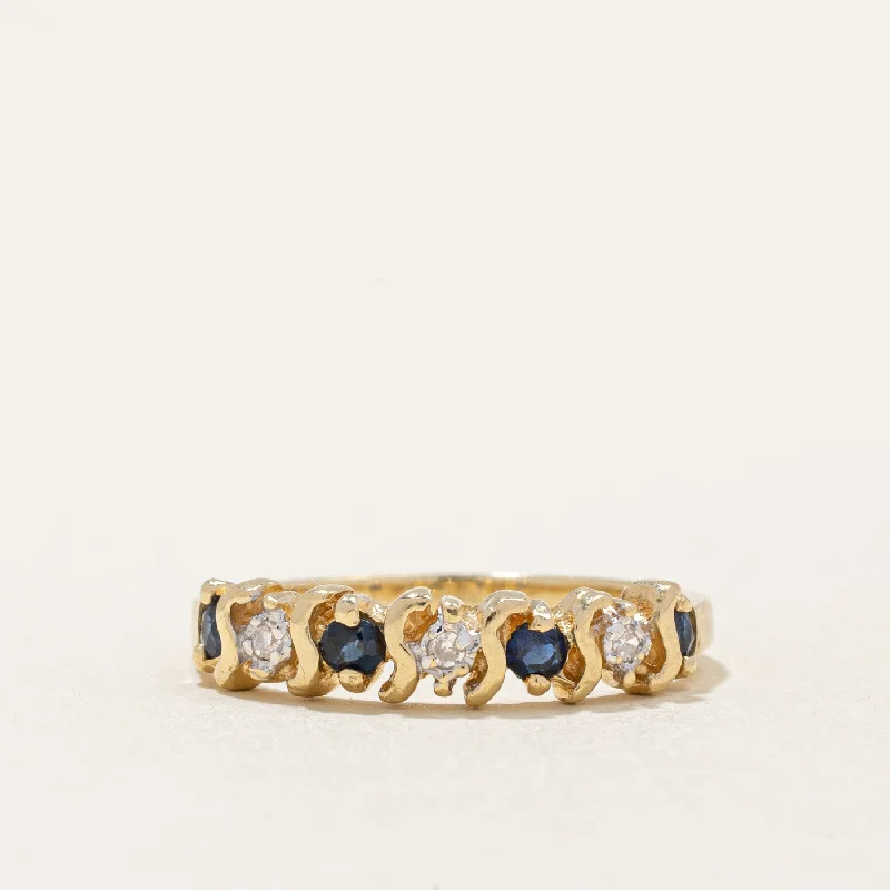 Sapphire & Diamond Ring | 0.18ctw, 0.03ctw | SZ 5.25 |