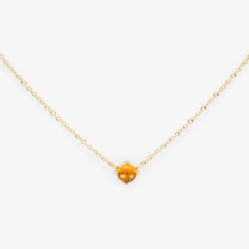 Citrine Wisp Necklace | N5804CT