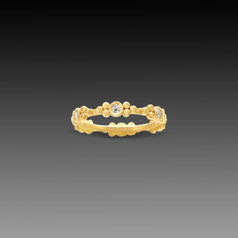 Gold Trios Eternity Ring