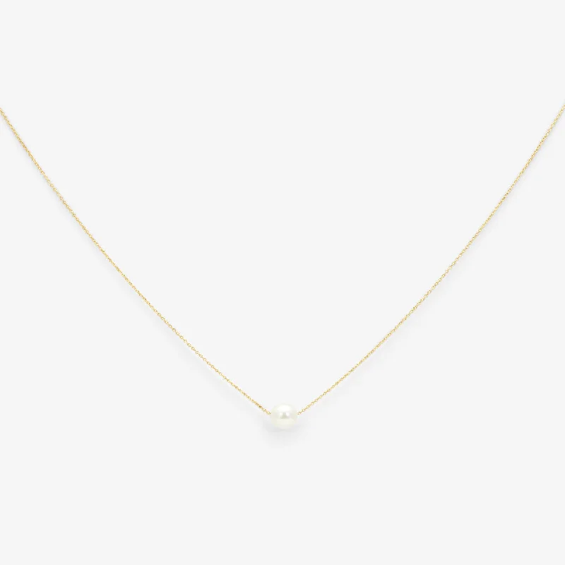 Solitary Pearl Necklace | N5501P