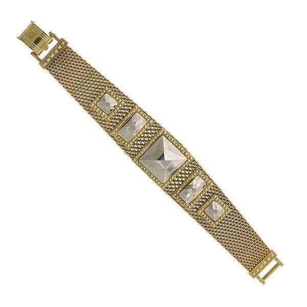 1928 Jewelry Fusion Lux Soft Mesh Bracelet