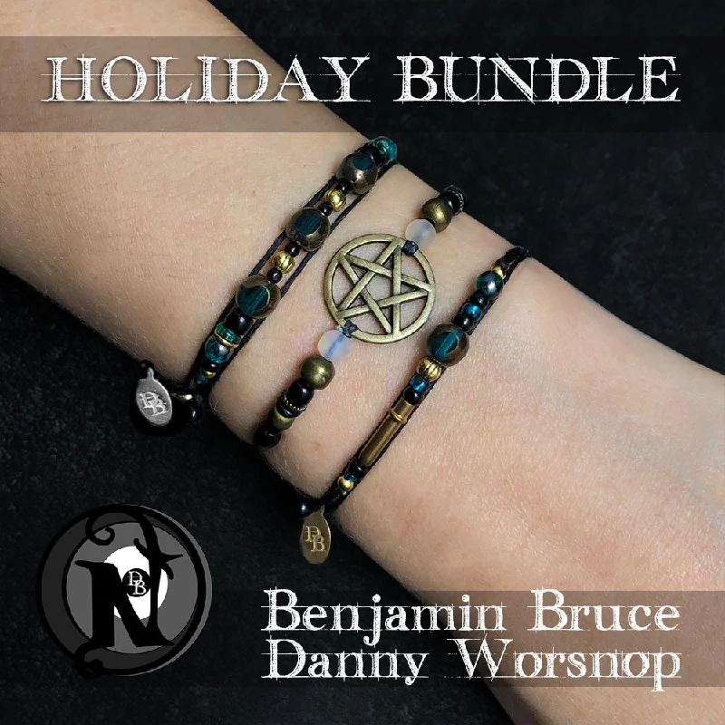 3 Piece Holiday NTIO Bracelet Bundle by Danny Worsnop and Ben Bruce