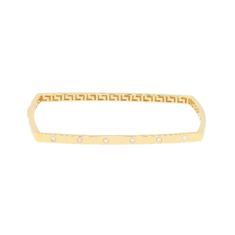 Diamond Square Bangle