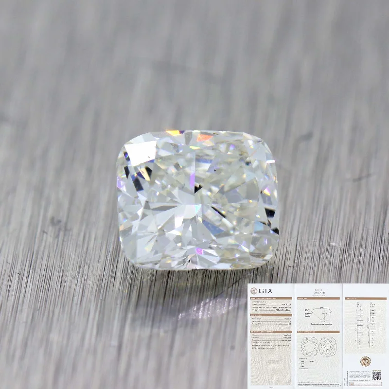 Shop Dazzling Jewelry At The Best Prices 1.72ct Cushion Brilliant Cut G Color SI1 Clarity GIA Loose Diamond A9