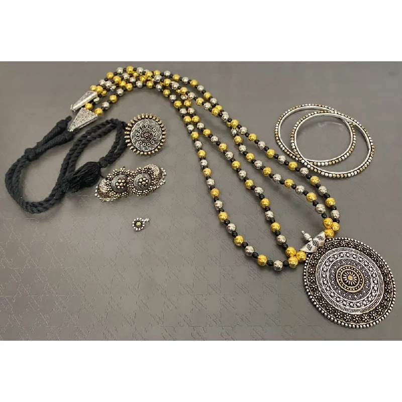 Stunning Jewelry At Even More Stunning Prices Akruti Collection Oxidised Combo Set