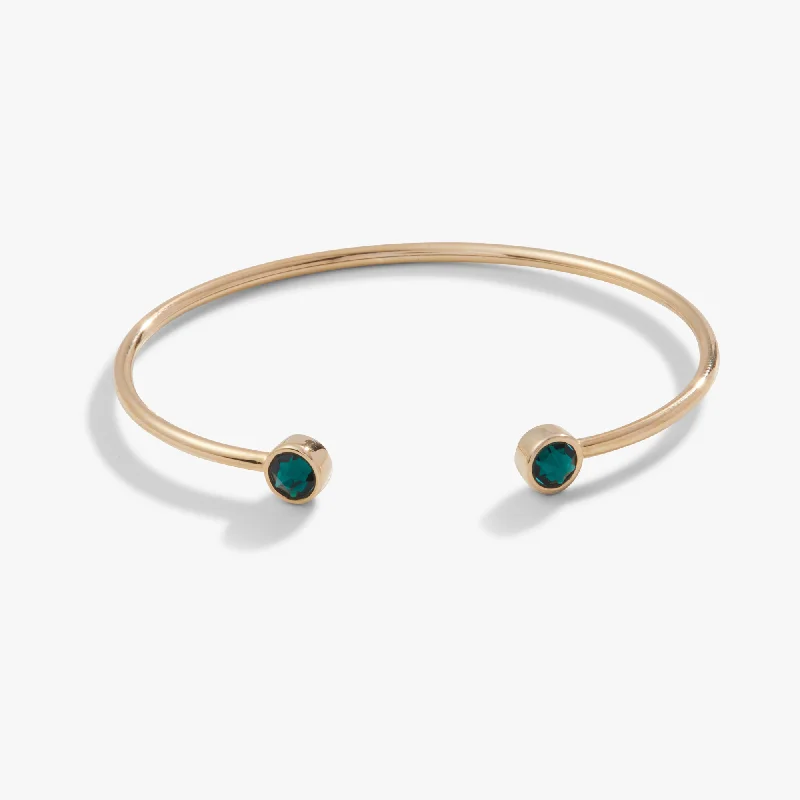 Flash Deals On Fine Jewelry – Shop Before It's Gone Flex Cuff Bracelet, Emerald