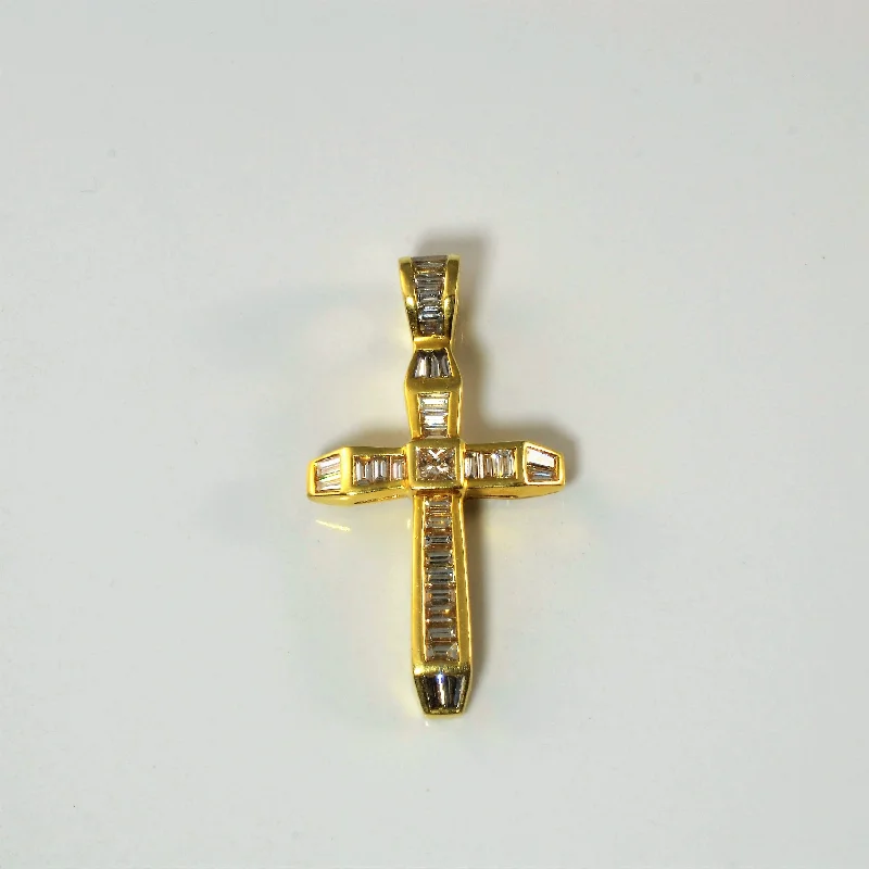 Once-A-Year Jewelry Deals – Shop Before They’Re Gone Diamond Cross Pendant | 2.02ctw |