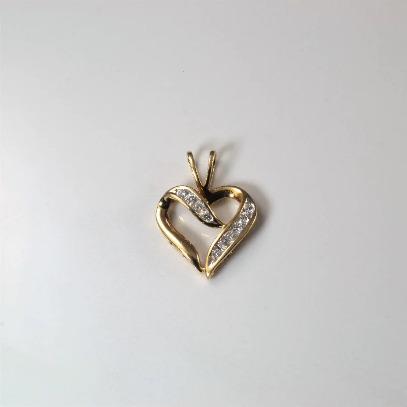 High-Quality Jewelry At A Fraction Of The Cost Diamond Heart Pendant | 0.45ctw |