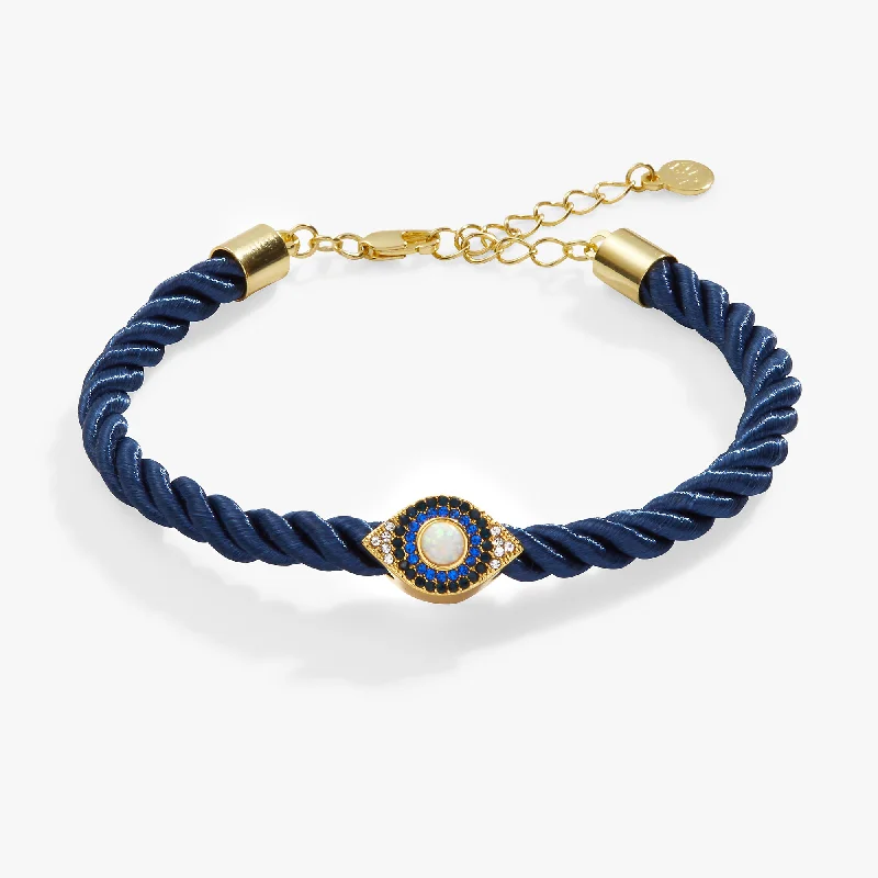 Jewelry Clearance – Final Chance To Save Big Evil Eye Adjustable Cord Bracelet