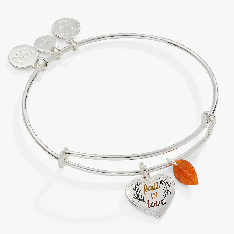 Buy More, Save More On Stunning Jewelry Designs Fall in Love Charm Bangle