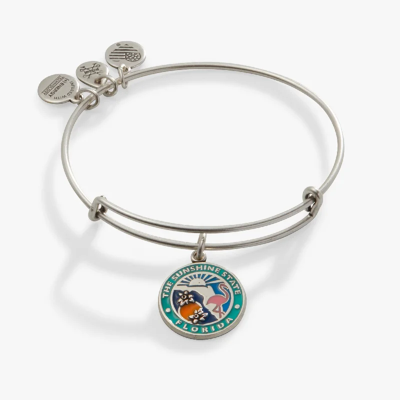 Luxury Jewelry Clearance – Shop Premium Styles Now Florida Charm Bangle Bracelet