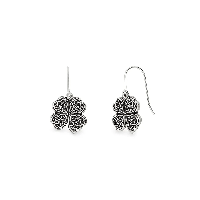 Shine In Style – Shop Jewelry Discounts Today Four Leaf Clover Hook Earrings