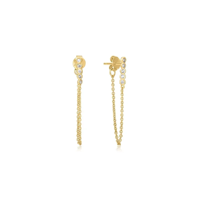 Unlock Unbeatable Jewelry Deals Before They’Re Gone Multi Cz & Chain Link Drop Earrings