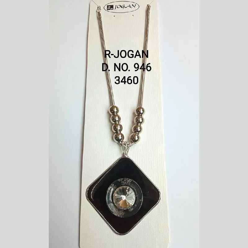 Shop Jewelry That Shines Without The High Price R Jogan Oxidised Plated Assorted Design Long Necklace