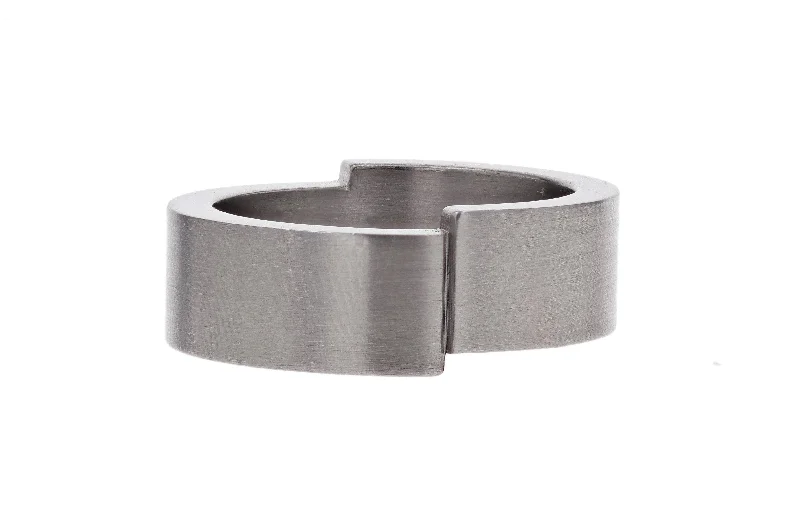 Flash Deals On Fine Jewelry – Shop Before It's Gone Stainless Steel Overlap Ring