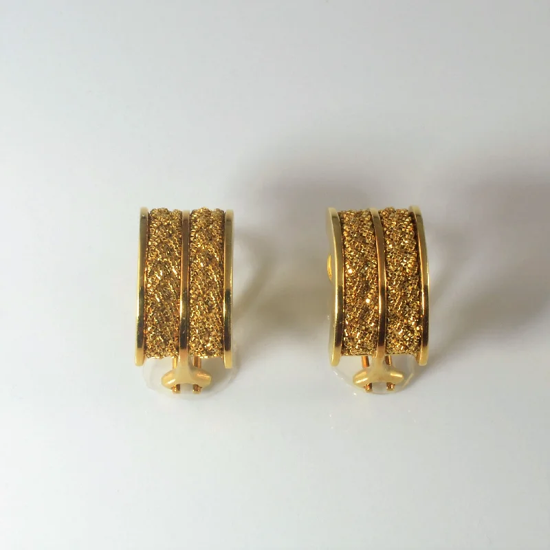 Best Jewelry Sale Prices – Limited-Time Offer Yuri Ichihashi Designed Textured Gold Earrings |