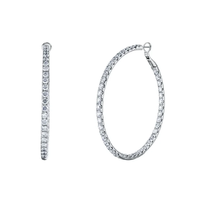 Luxury Jewelry Now At Special Promotional Rates The Ultimate Diamond Hoops